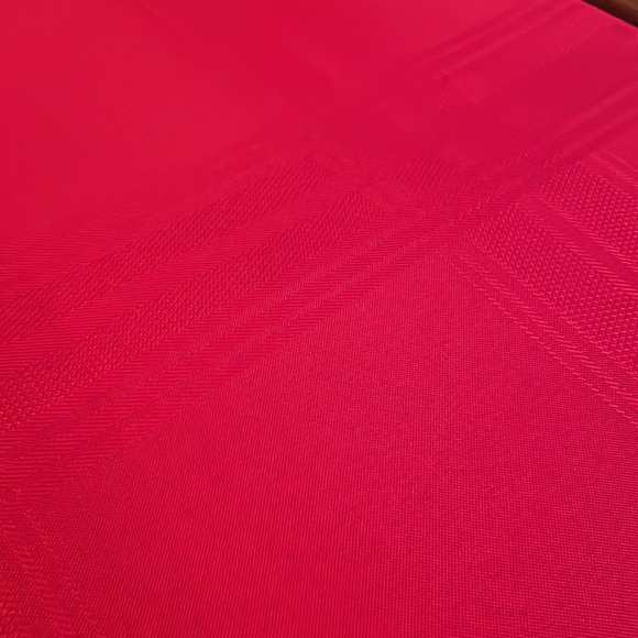 Trim A Home Subtle Red Plaid Rectangular Placemats - Set of 2 - Picture 8 of 10